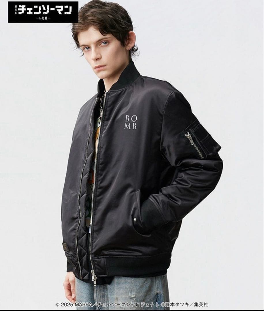 チェンソーマンコラボ　glamb /ボムボンバージャケット