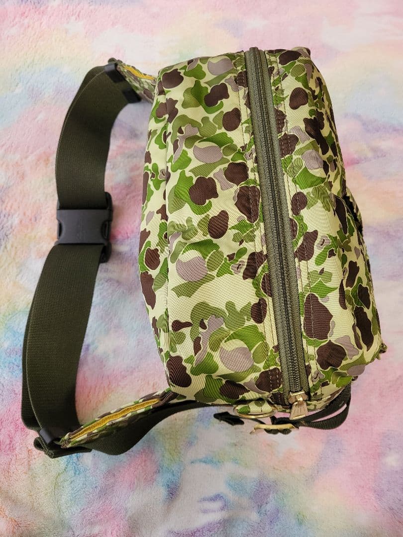 ほぼ未使用‼️PORTER JOEPORTER 迷彩 ボディバッグ スヌーピー