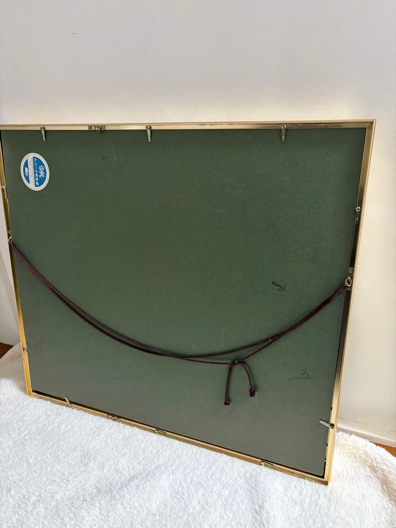 荻洲高徳 おぎすたかのり 「バルコン ベニス」 8号油絵 レプリカ