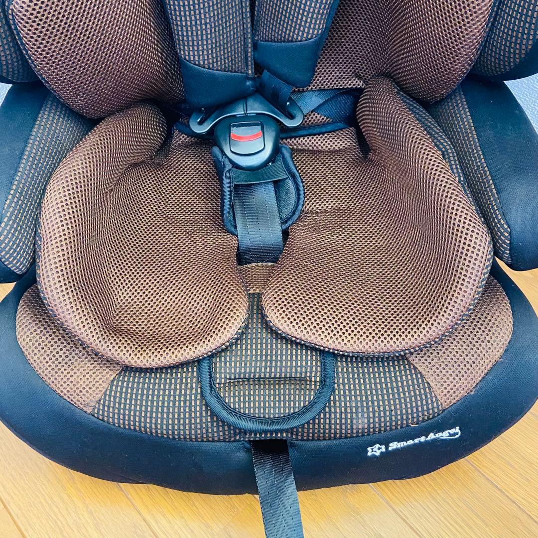 Smart Angel　ハーネスジュニア　FIX　ISOFIX　ブラウン