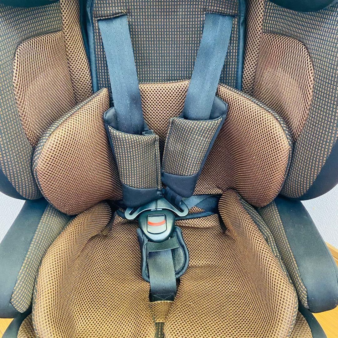 Smart Angel　ハーネスジュニア　FIX　ISOFIX　ブラウン