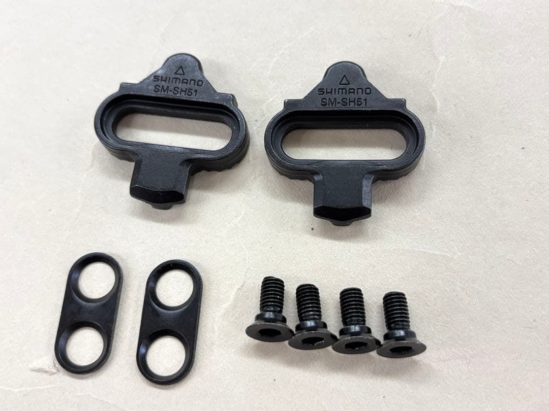 219【中古】SHIMANO　SPDペダル PD-ES600　新品クリート付き