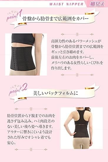 【ご希望の際1400円に変更します】スポーティアウエストニッパー黒L2個