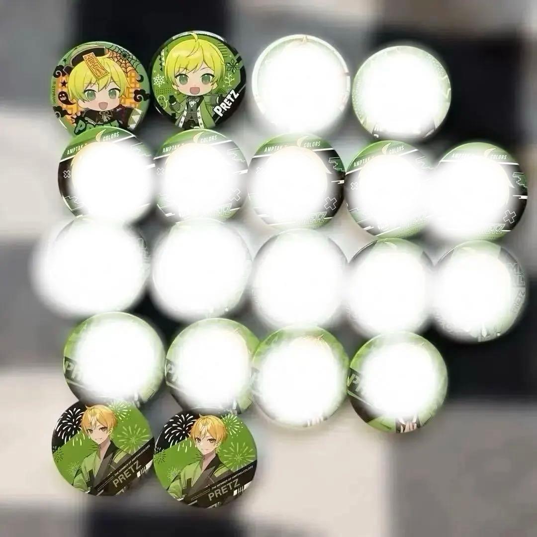 AMPTAKxCOLORS ぷりっつ 缶バ まとめ売り - メルカリ