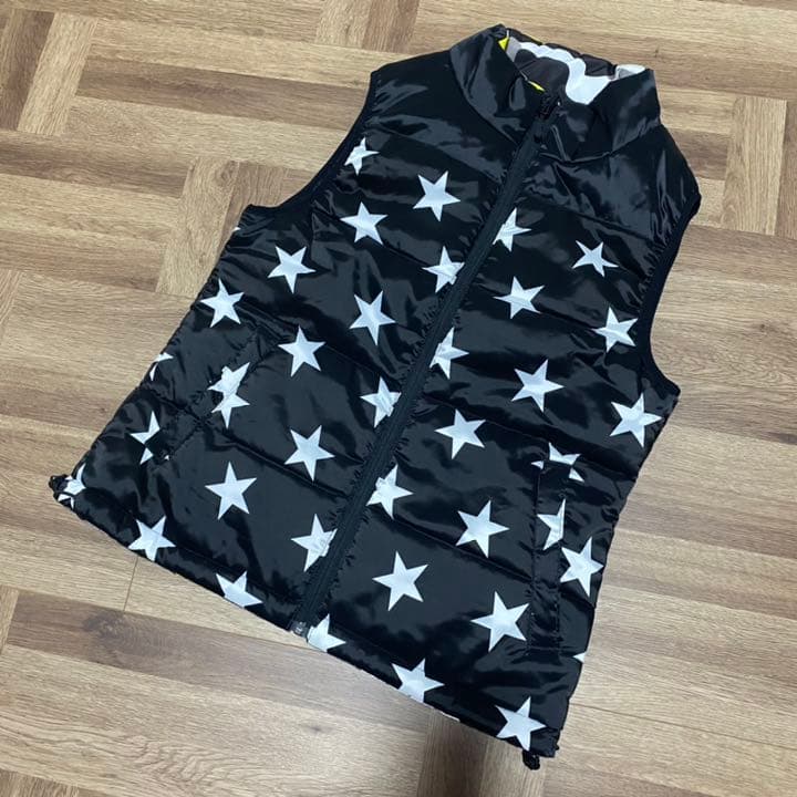 ヴィトゥエルヴ♡リバーシブル中綿ベスト♡ブラック♡M