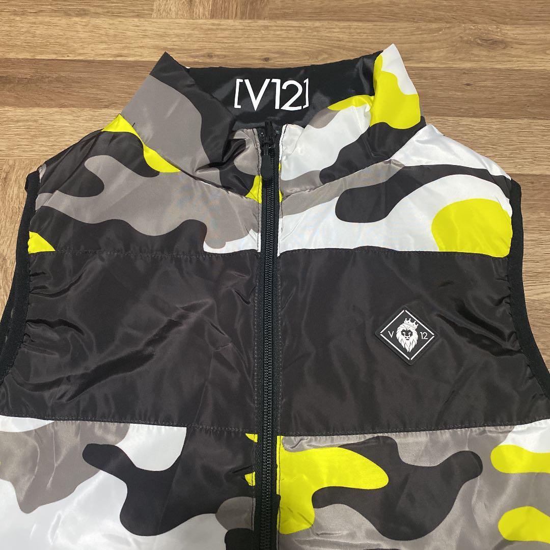 ヴィトゥエルヴ♡リバーシブル中綿ベスト♡ブラック♡M