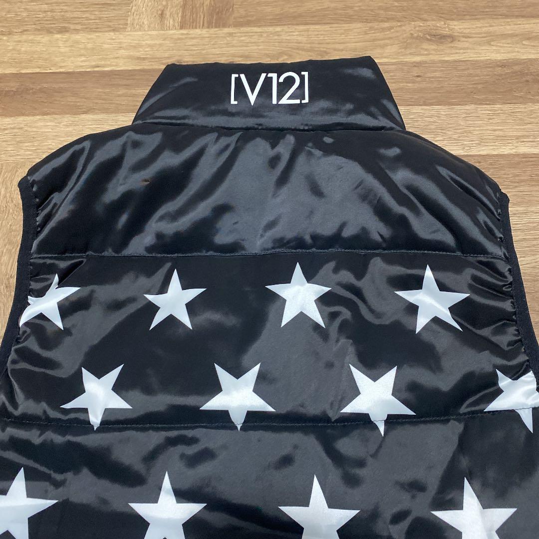 ヴィトゥエルヴ♡リバーシブル中綿ベスト♡ブラック♡M