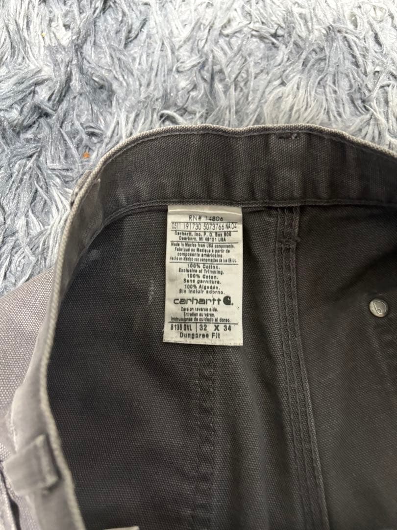 Carhartt カーハート　グレーダブルニー　メキシコ製USA製