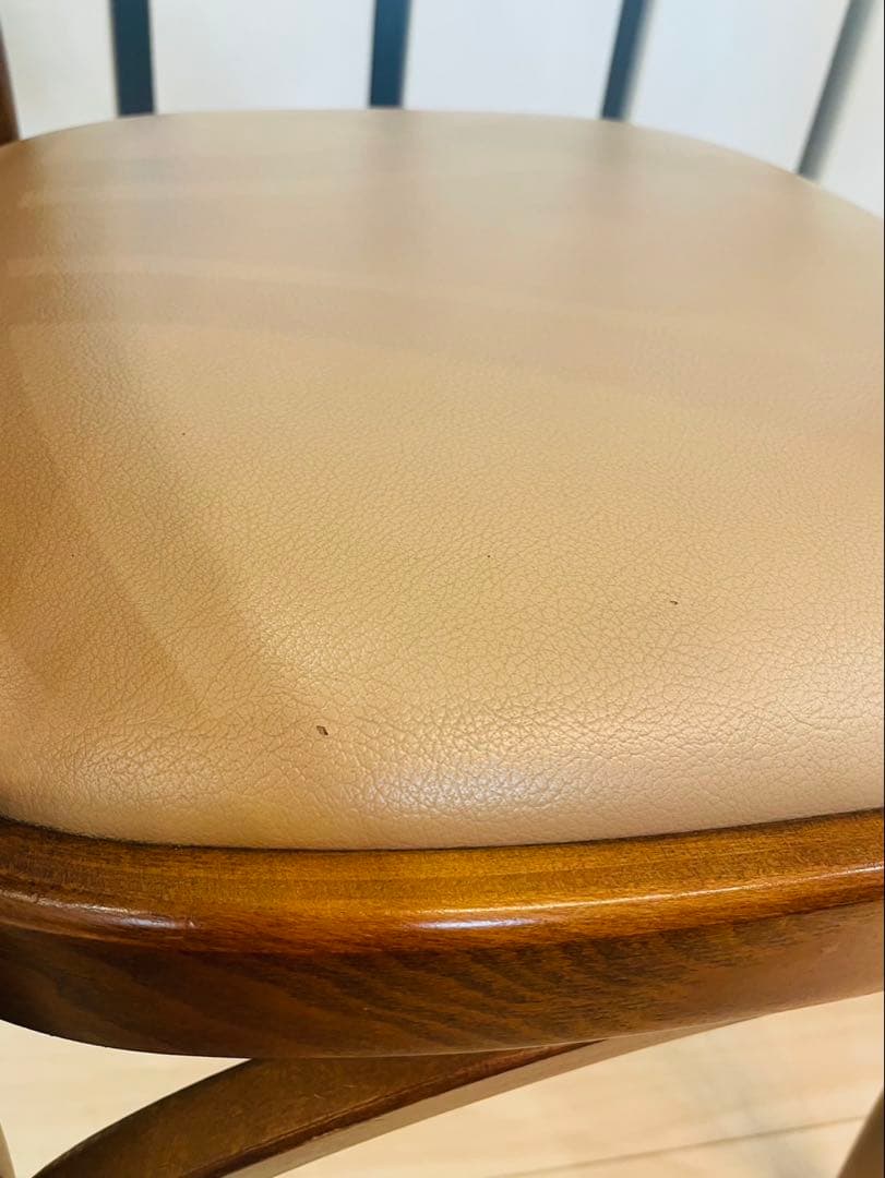 希少品　カリモク家具　ダイニングチェア　アンティーク　ヴィンテージ 2脚セット