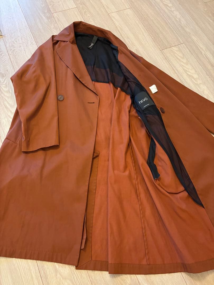 元値7.9万 Hevoイーヴォ OSTUNI テラコッタ 48ベルテッドコート