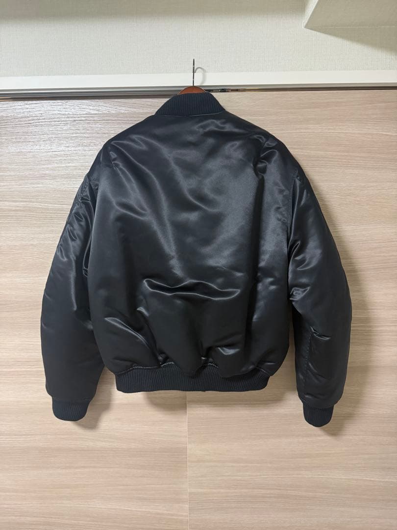 Acne Studios ボンバージャケット ロゴグラム　ブラック