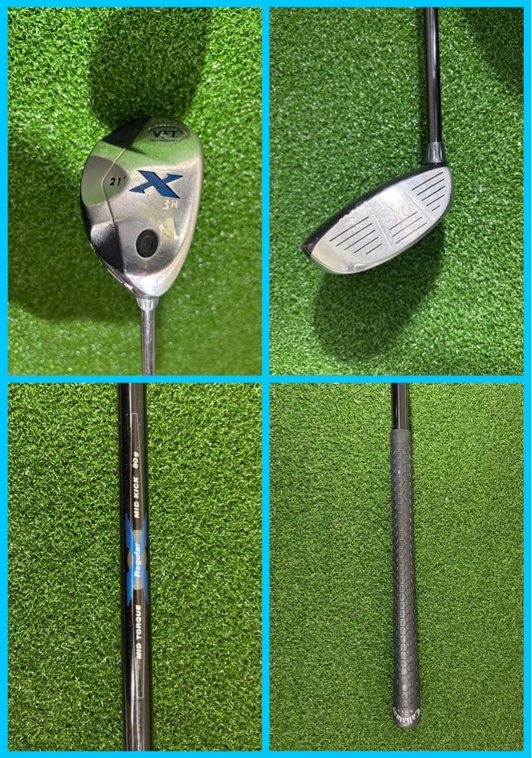 All Callaway X ゴルフクラブセット13本　バック美品