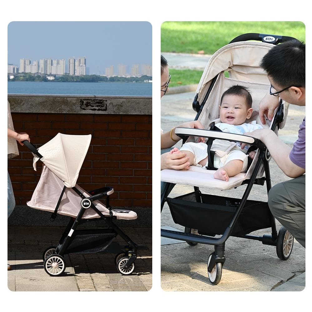 ベビーカー 折りたたみ 超コンパクト 軽量 0~3歳頃 AB兼用 バギー