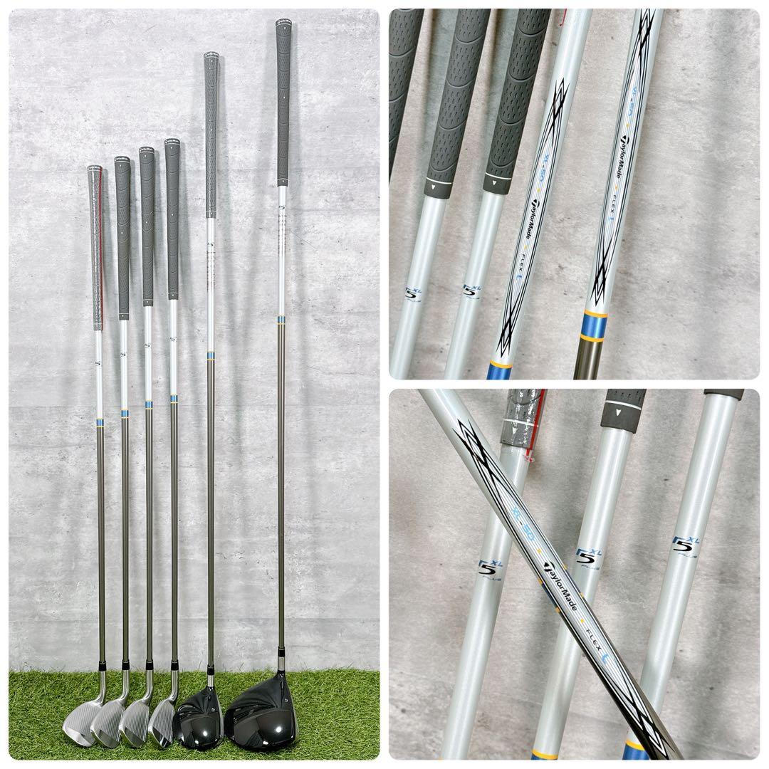 ゴルフクラブセット レディース テーラーメイド フレックスL 【K389】