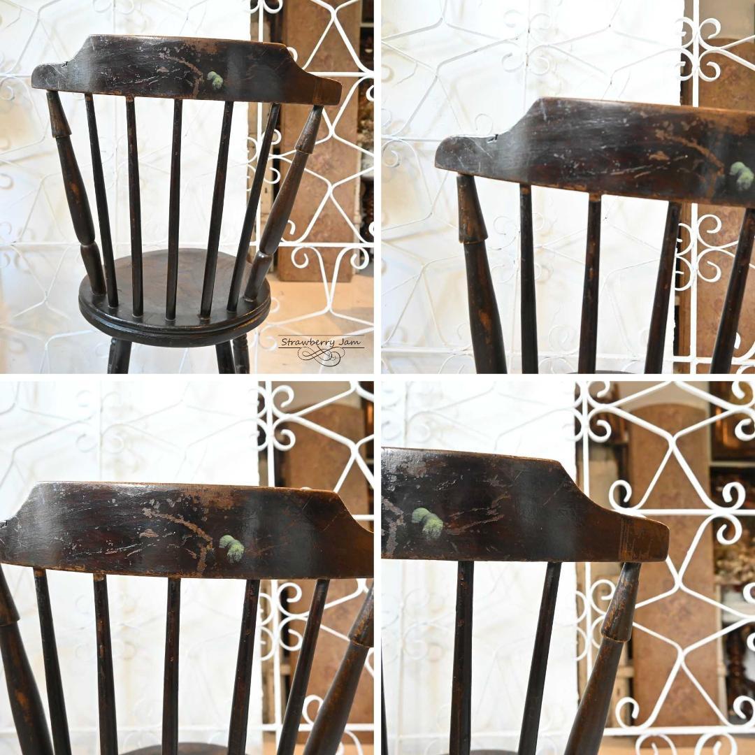 あ*︎様 L3705-1-2 英国アンティーク ウィンザーチェア ダイニングチェ