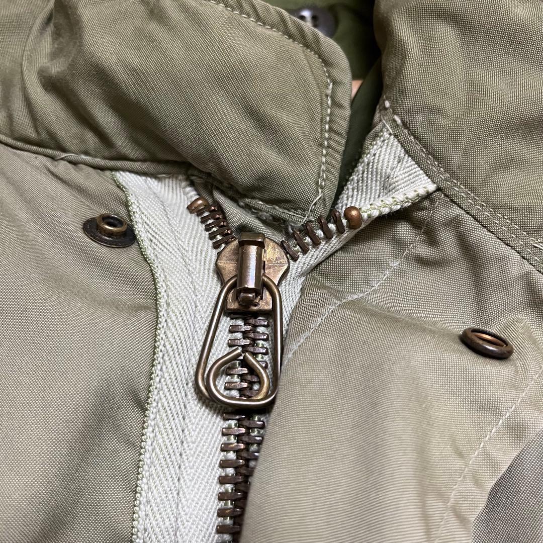 ブリーチ加工 U.S.ARMY M65 フィッシュテールパーカ 米軍実物