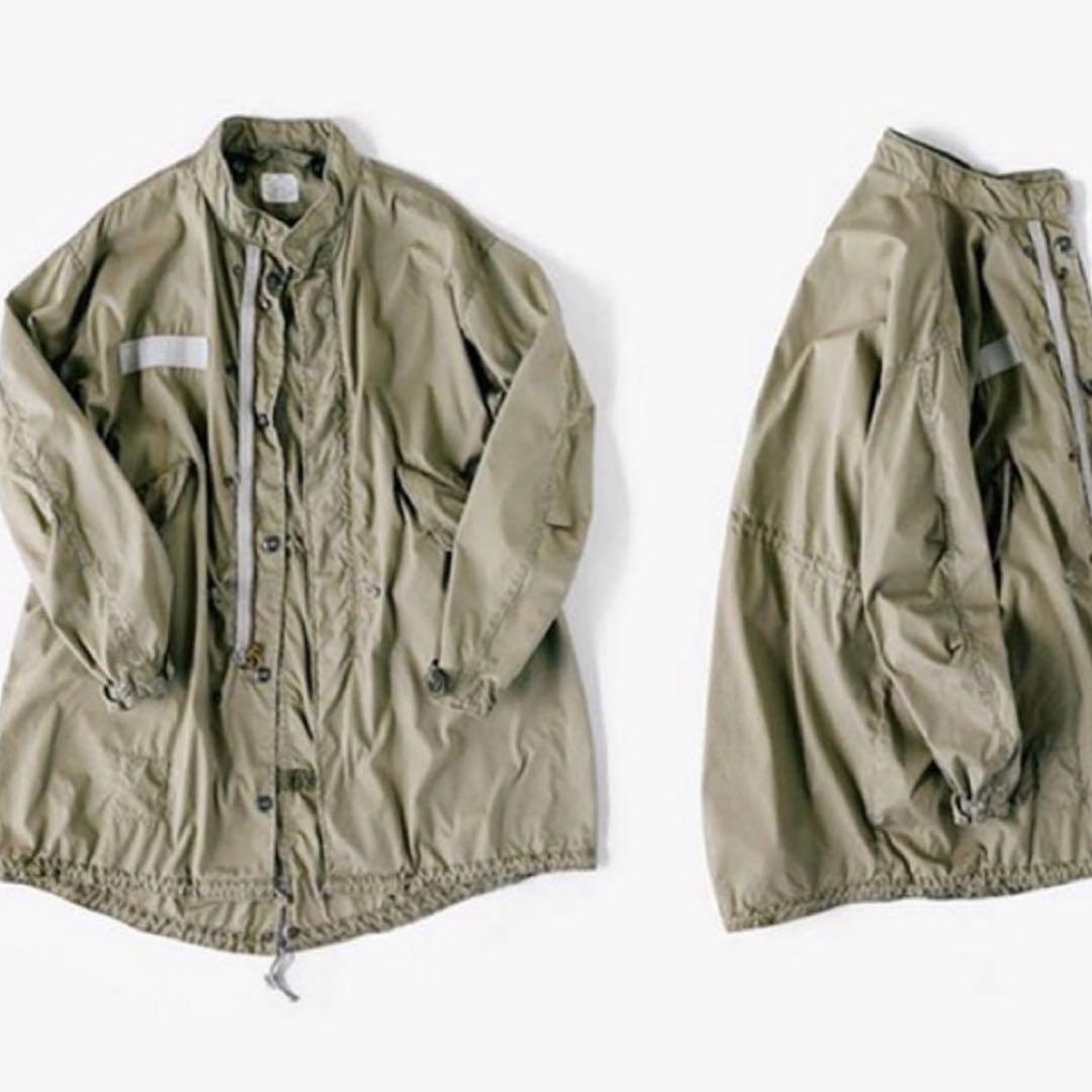 ブリーチ加工 U.S.ARMY M65 フィッシュテールパーカ 米軍実物