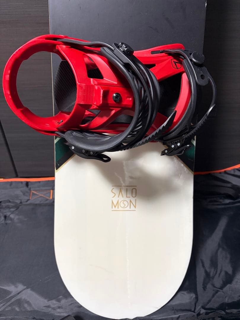 サロモン SIGHT 150cm、ビンディング、ケース付き　スノーボードセット