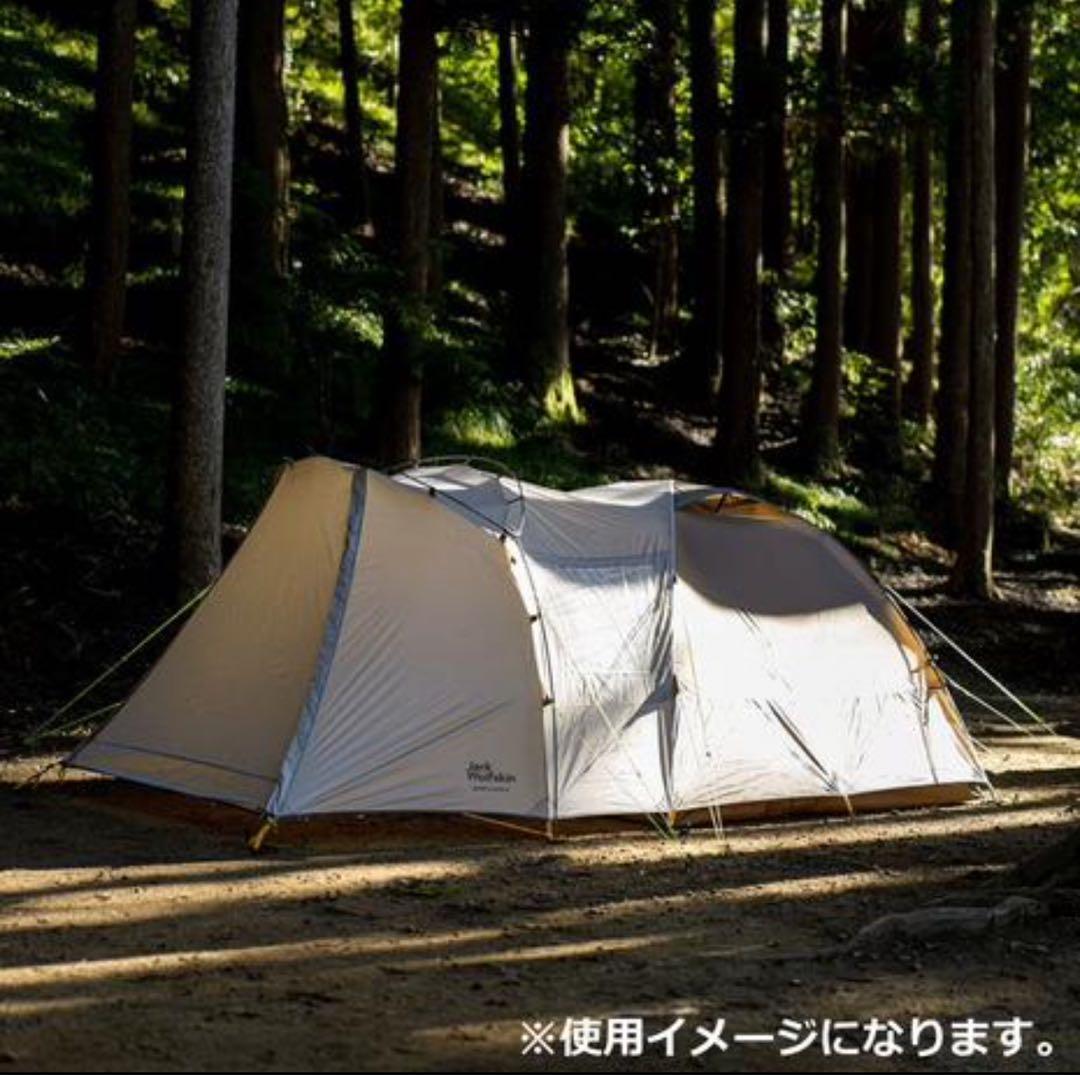 【新品】Jack Wolfskin 4人用テント　3008131-5154