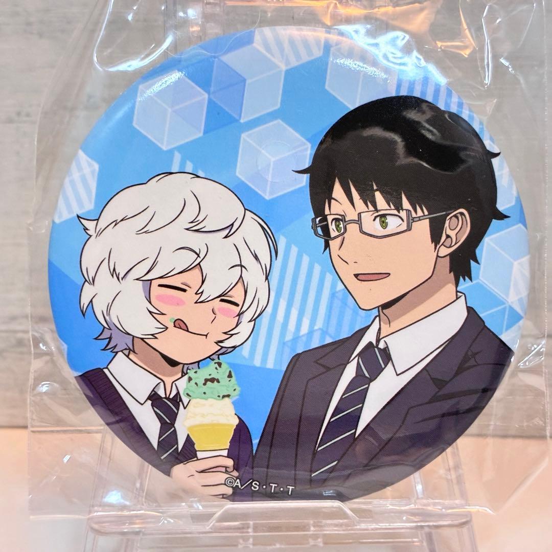 ワールドトリガー 空閑遊真 三雲修 缶バッジ スクールコレクション