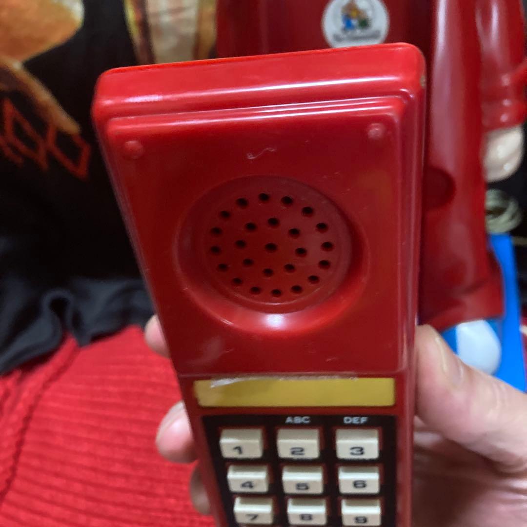 アルビン&チップマンクス ビンテージ アメトイ 電話機 フィギュア