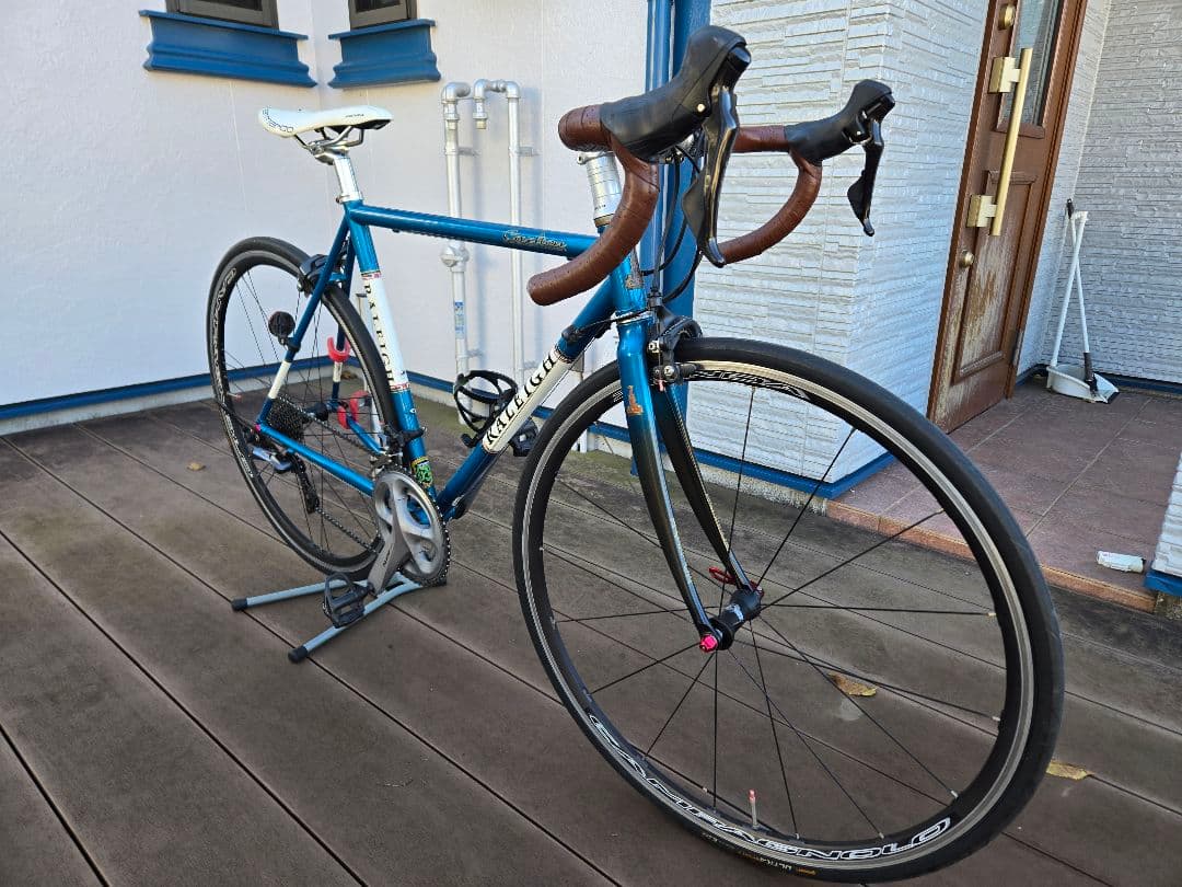装備豪華　RALEIGH クロモリロードバイク 　カンパニョーロゾンダ