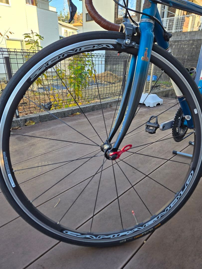 装備豪華　RALEIGH クロモリロードバイク 　カンパニョーロゾンダ