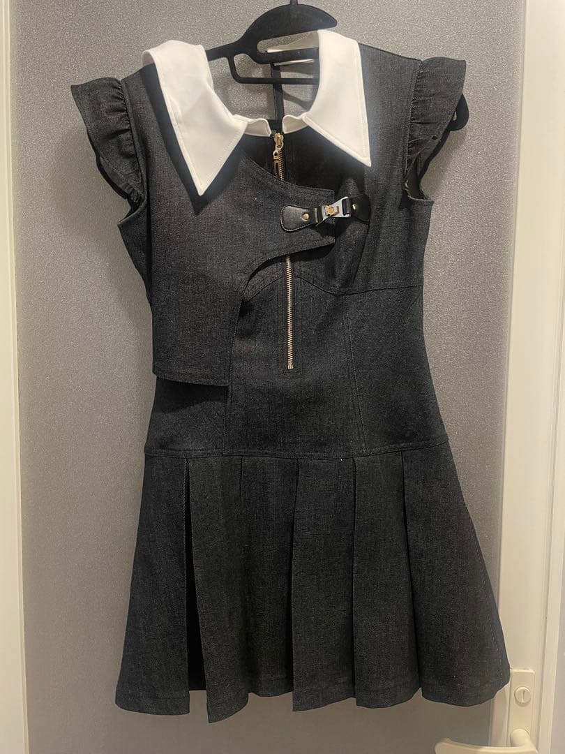 Randy アシンメトリー　デニムワンピース　新品　完売品