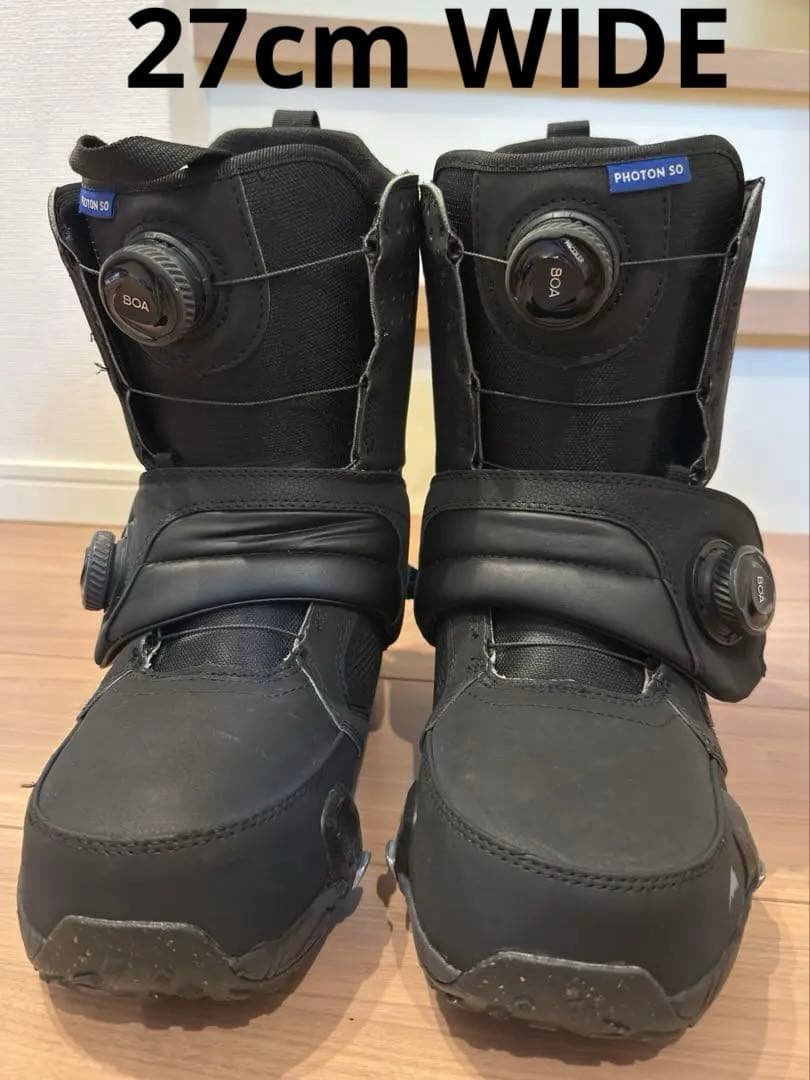 Step On FLUX × Burtonフォトン27cm セット Burton step on 2点set Step ON