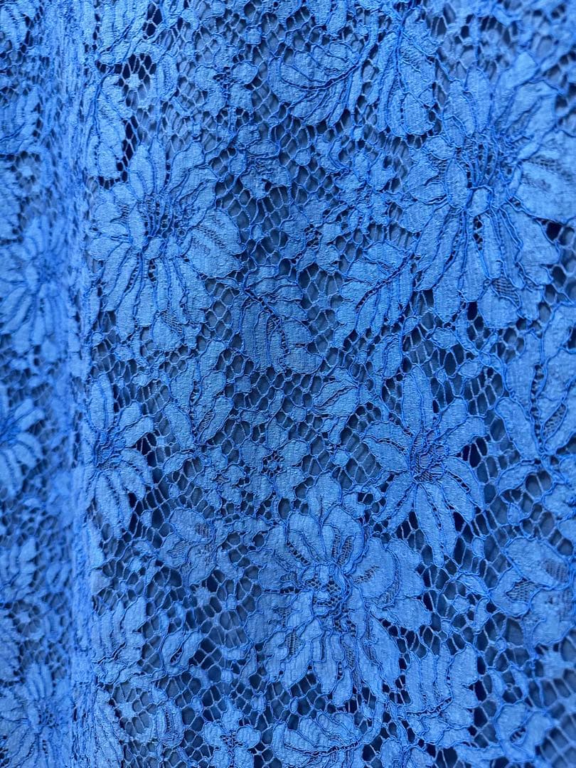 エブール新品紙タグ付き⭐️日本製❗️雑誌掲載⭐️フラワーコードレーストラペーズスカート