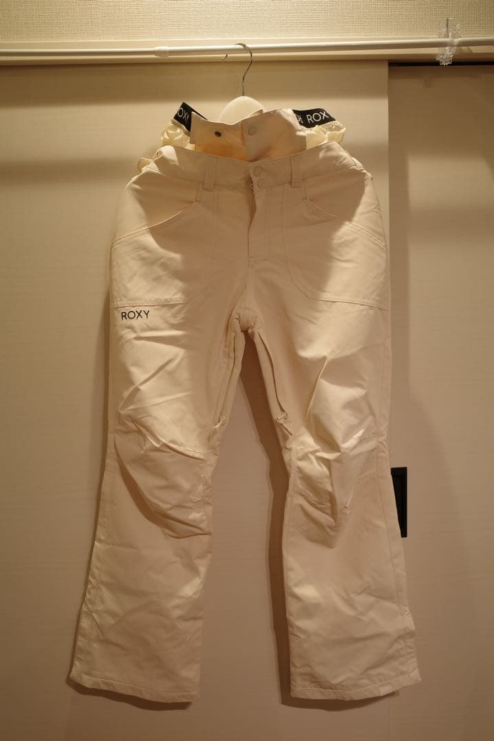 スノボウェア　ROXY ホワイト 　Mサイズ