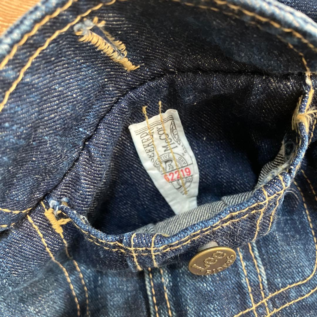 ★旧リアルマッコイズ× Lee 1101-LJ ストームライダー　38★