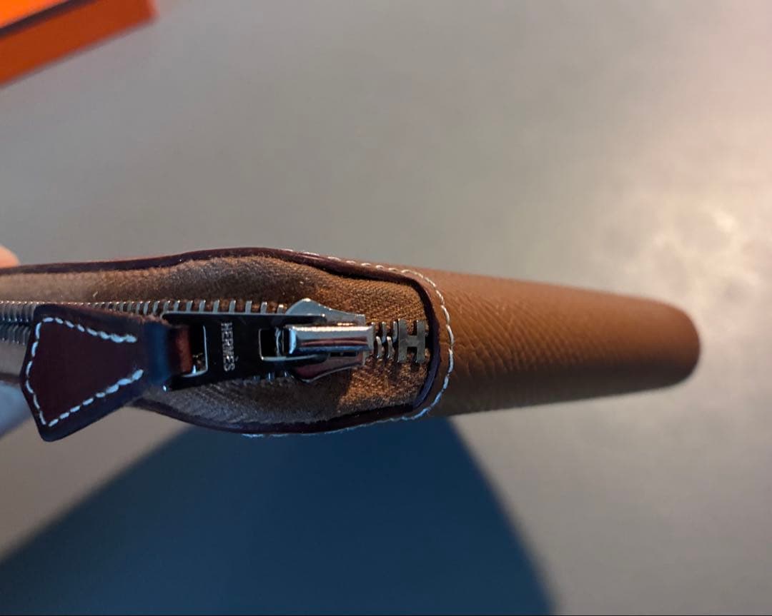 エルメス シルクインコンパクト ゴールド/セサミ gold sesame - メルカリ