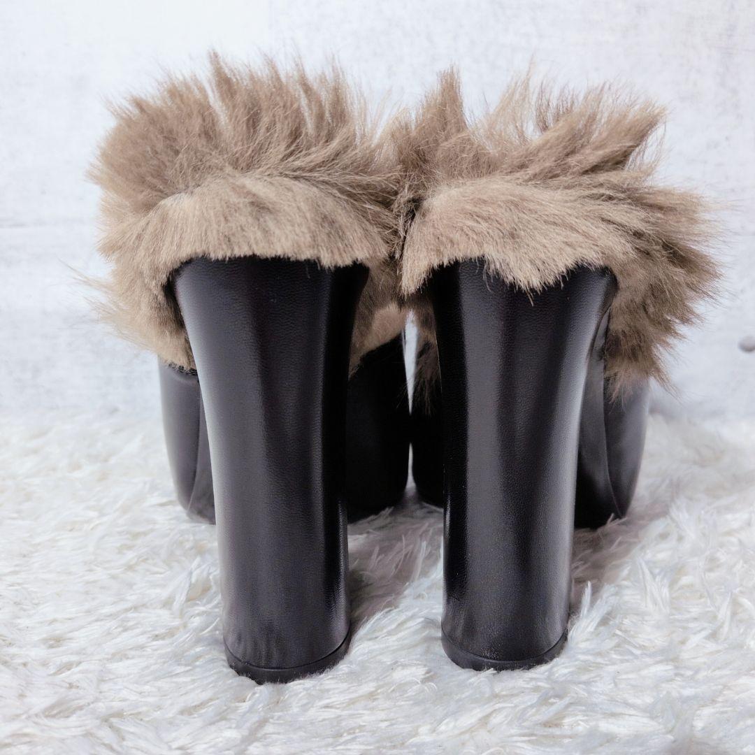 未使用級 箱付き】グッチ プリンスタウン チャンキーヒール ホース