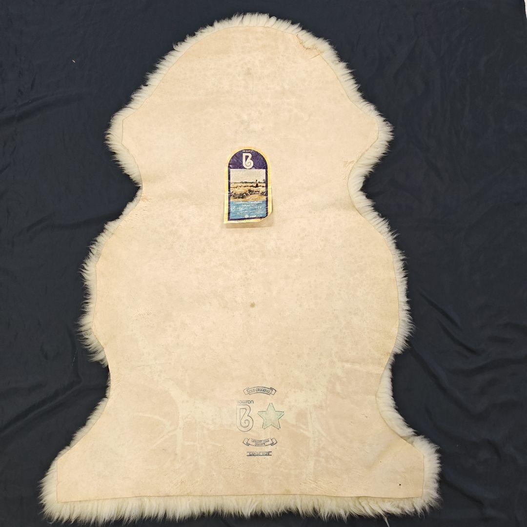 BOWRON/ボウロン　天然ムートンラグ　ニュージーランド製　ラージサイズ2枚