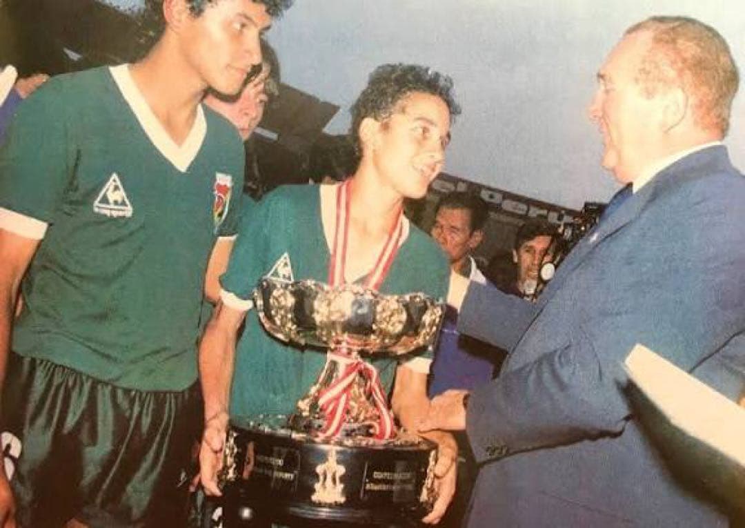 激レア ボリビア代表 le coq sportifジャージ 実使用 支給品