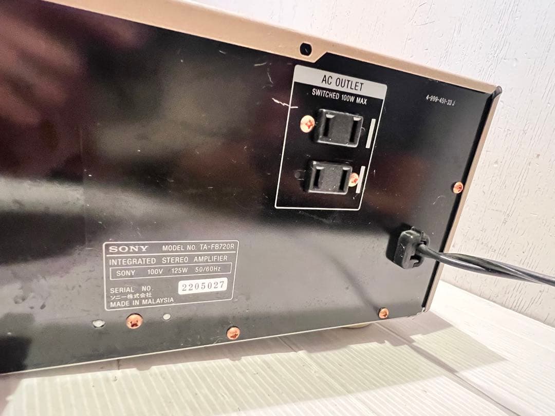 SONY TA-FB720R インテグレーテッドステレオアンプ