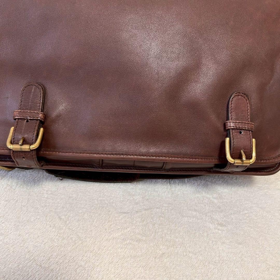 coach ビジネスバッグ 2way 0514 本革 オールドコーチ ブラウン