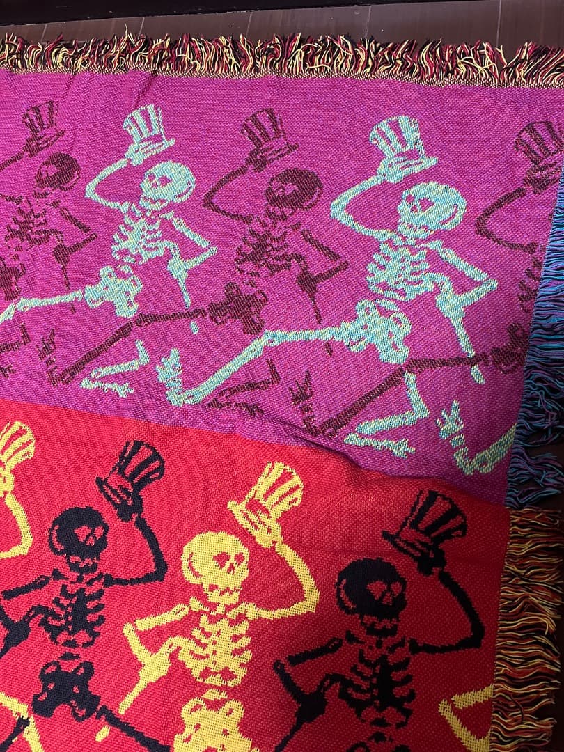 グレイトフル・デッド ラグ ブランケット ヴィンテージ ダンス