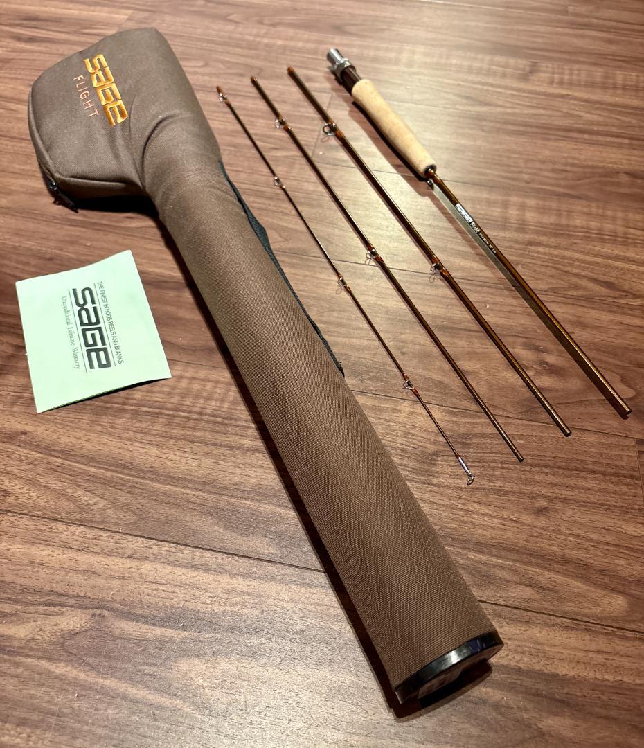 SAGE FLIGHT 370-4 7’0” #3 小渓流、源流向け ケース付