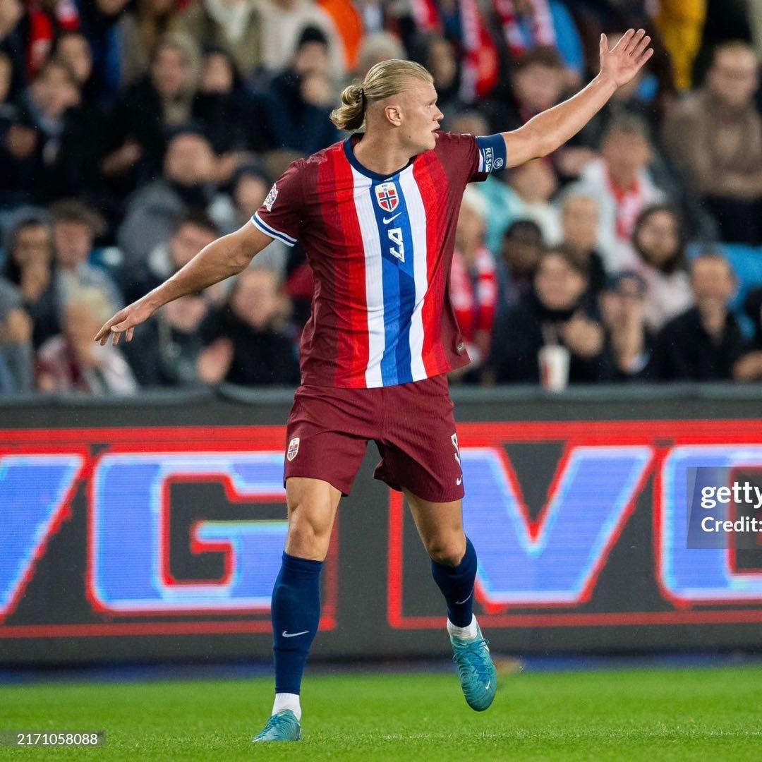 ナイキ ノルウェー代表 24-25 ユニフォーム ホーム ハーランド 正規品 L