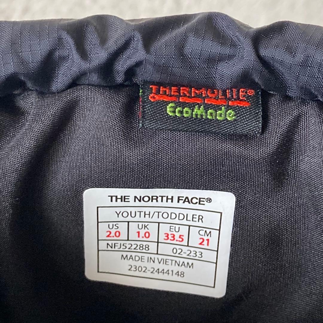 【極美品】ノースフェイス ヌプシブーティVII ブラック 21cm 現行品