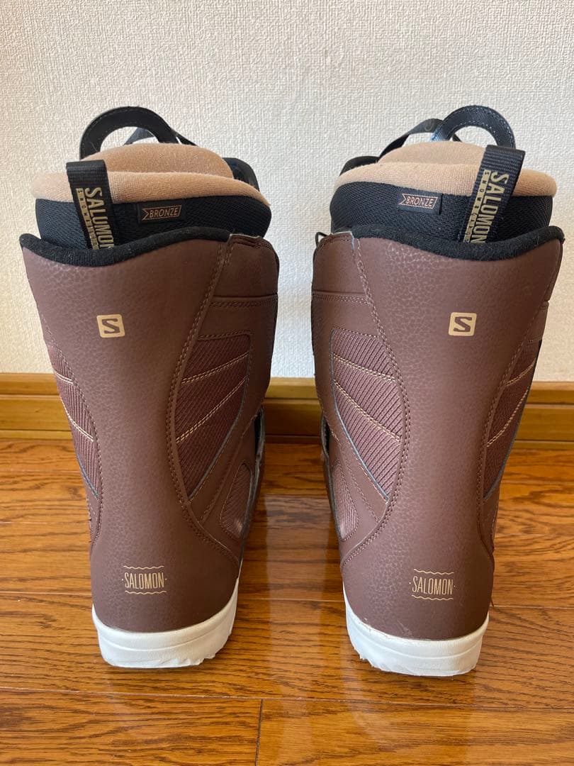Salomon Lily 8.5 スノーボードブーツ (ブラウン)