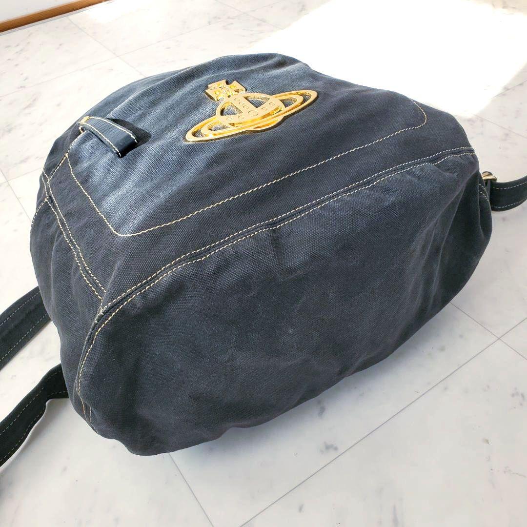 人気モデル ヴィヴィアンウエストウッド 希少 廃盤 リュック エッジウェア 黒