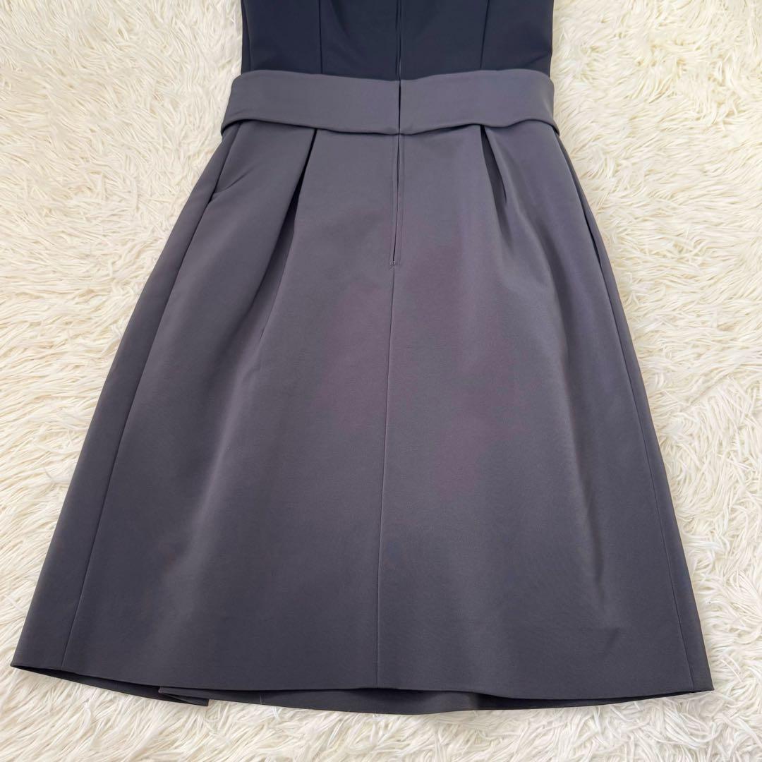 美品✨フォクシー パレットペンシルワンピース 38 バイカラー オケージョン