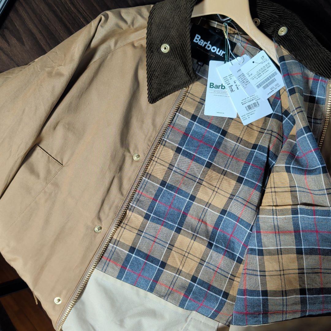 Barbour 別注 BEDALE OS Sleeve 40