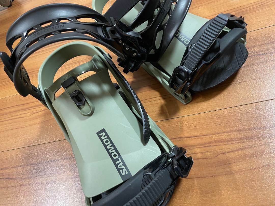 【ぽ様】SALOMON スノーボード ビンディング Lサイズ　※保証書付
