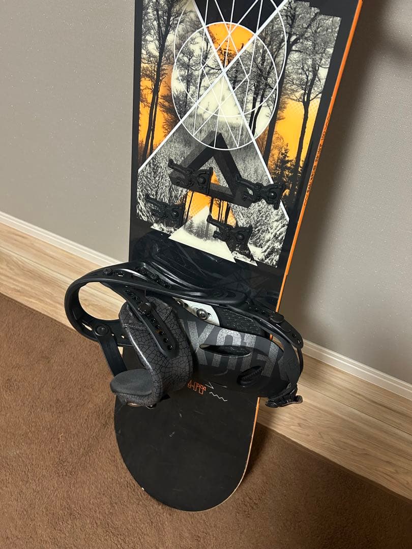 Salomon スノーボード ビンディング付き