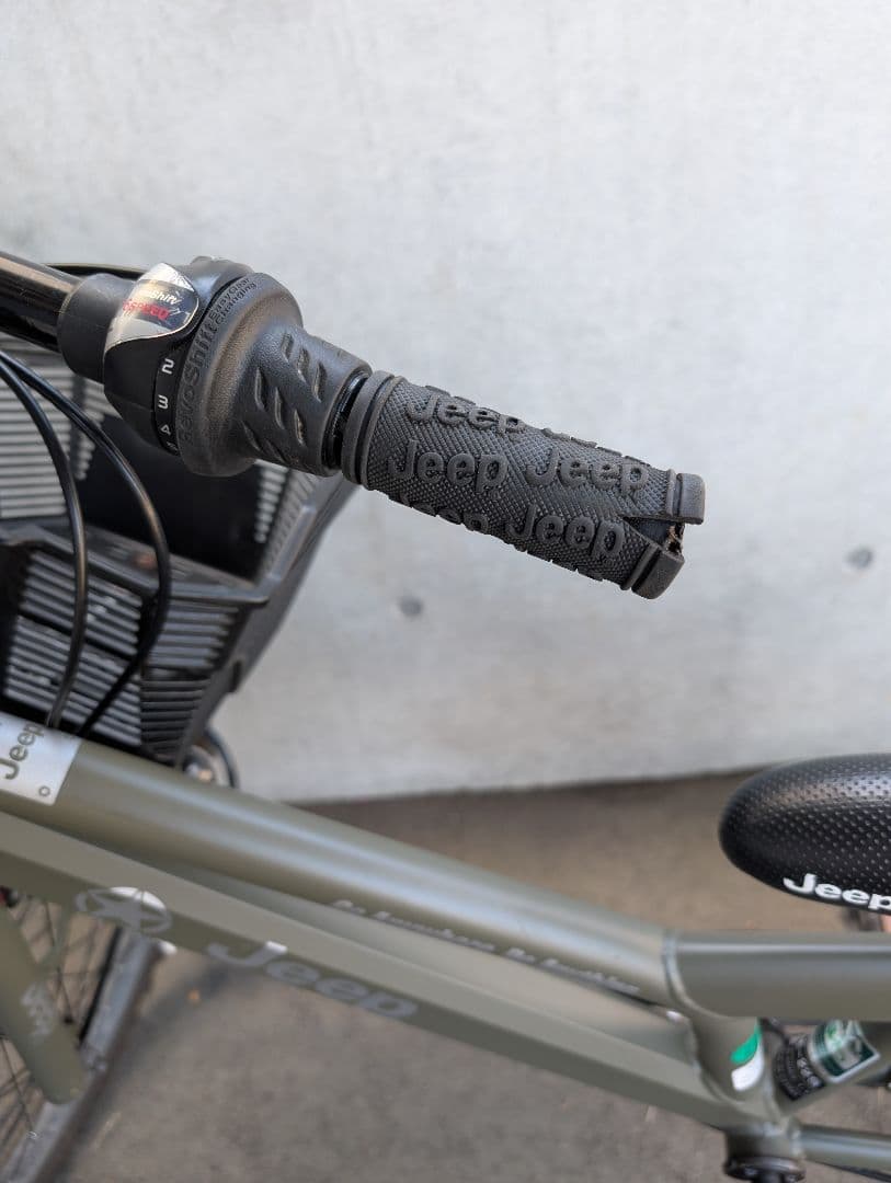 【札幌市引き取り専用】jeep ジープ　JE-22S 自転車　22インチ　子供用