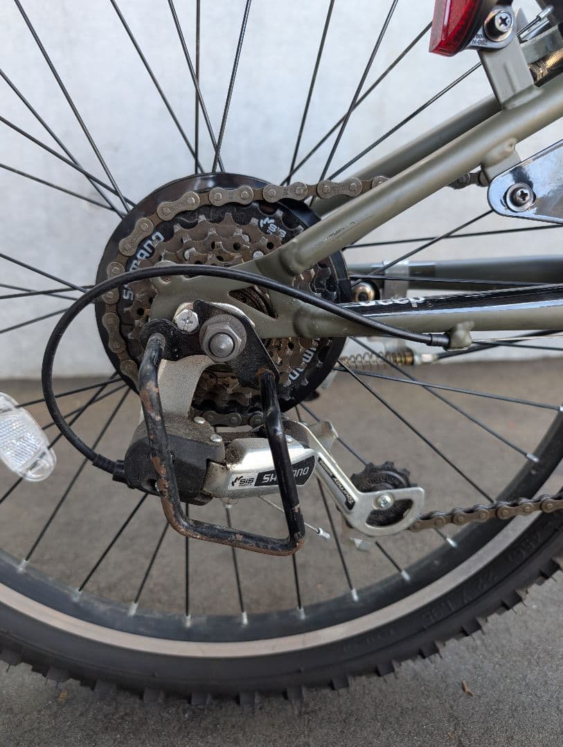 【札幌市引き取り専用】jeep ジープ　JE-22S 自転車　22インチ　子供用